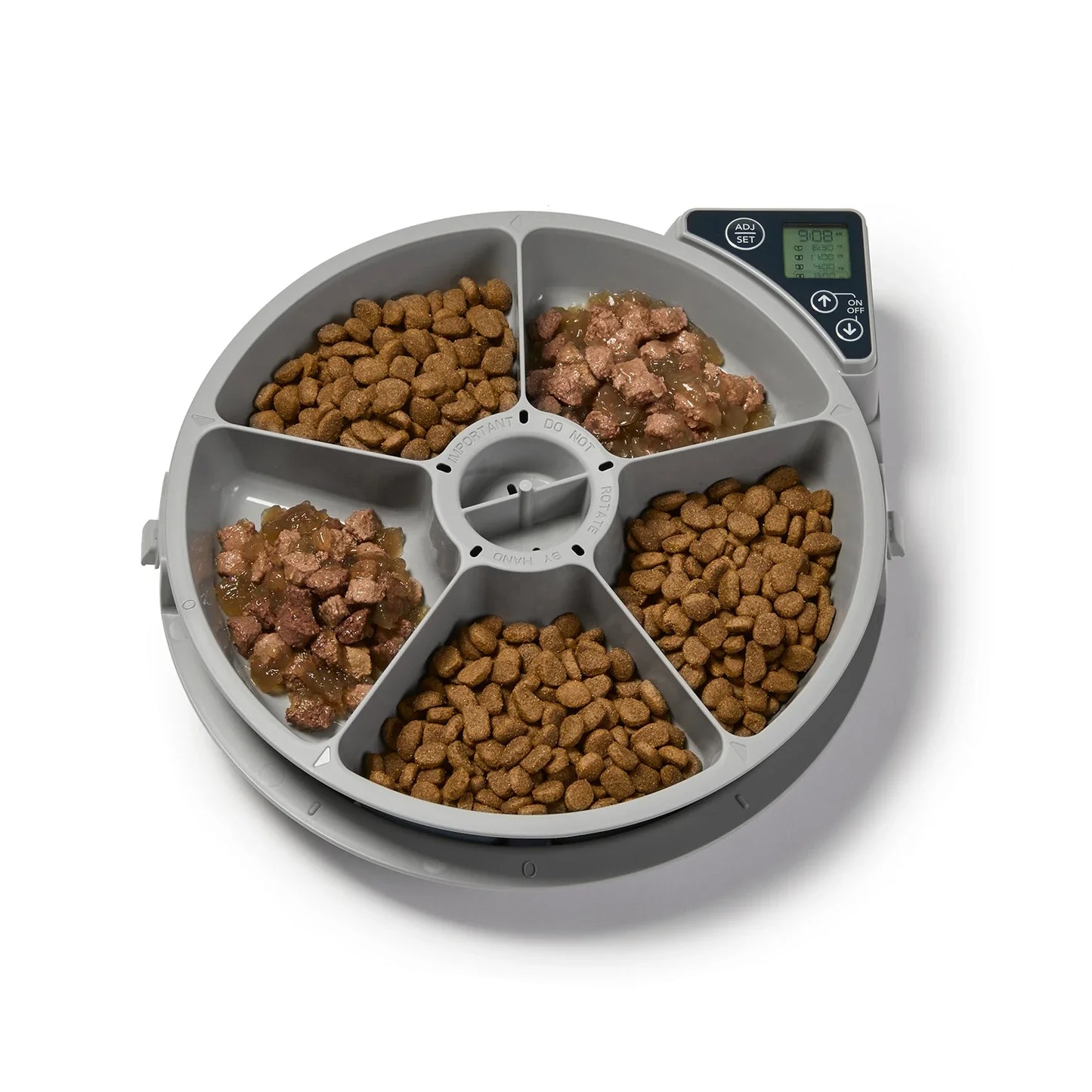 Cat Mate C500 - 5 Meal Digital Automatic Feeder with Ice Packs for Cats and Small Dogs