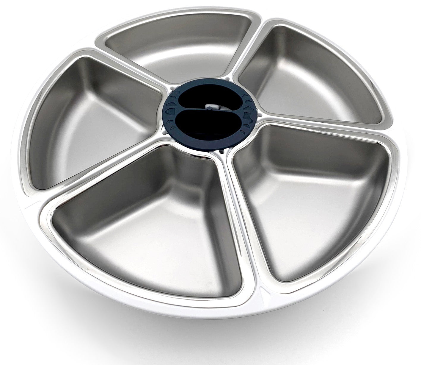 Closer Pets Five-Meal Automatic Pet Feeder with Stainless Steel Bowl Inserts and Ice Packs (C500)